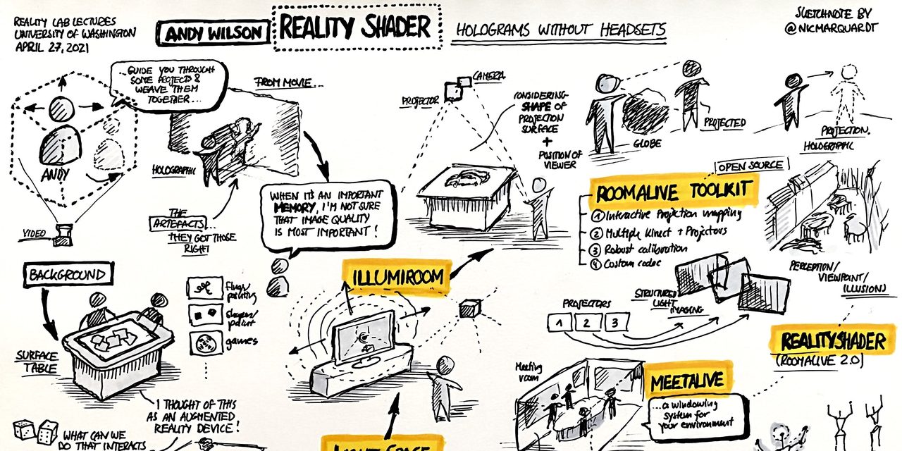 Andy Wilson · 2021: Reality Shader - Holograms Without Headsets